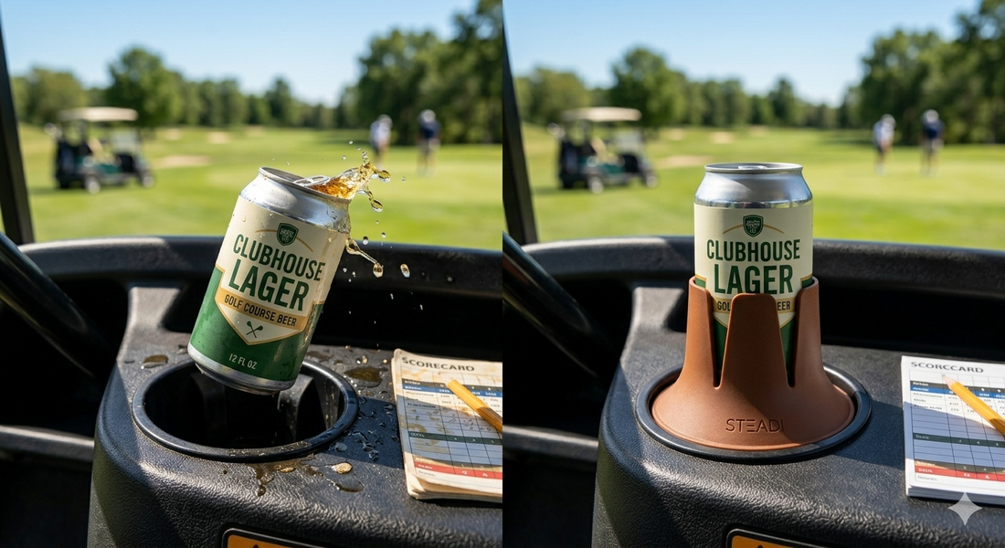 The Big Problem with Golf Cart Cup Holders (And How to Fix It)