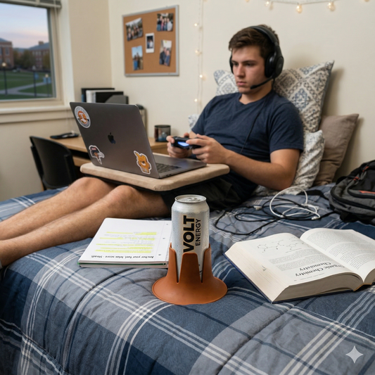 Dorm Room Essentials: How to Safely Game and Study on Your Bed