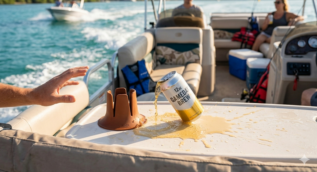 The Must-Have Boat Accessory: Stop Spilling Slim Cans on Rocking Waters