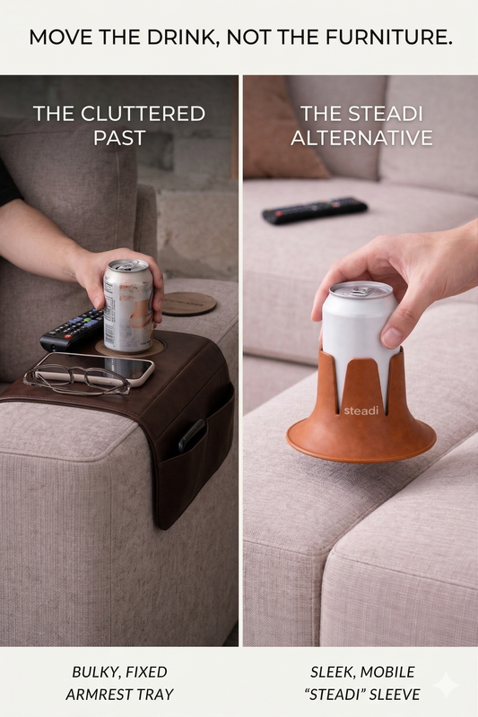 Best Alternatives to Couch Cup Holders and Armrest Trays